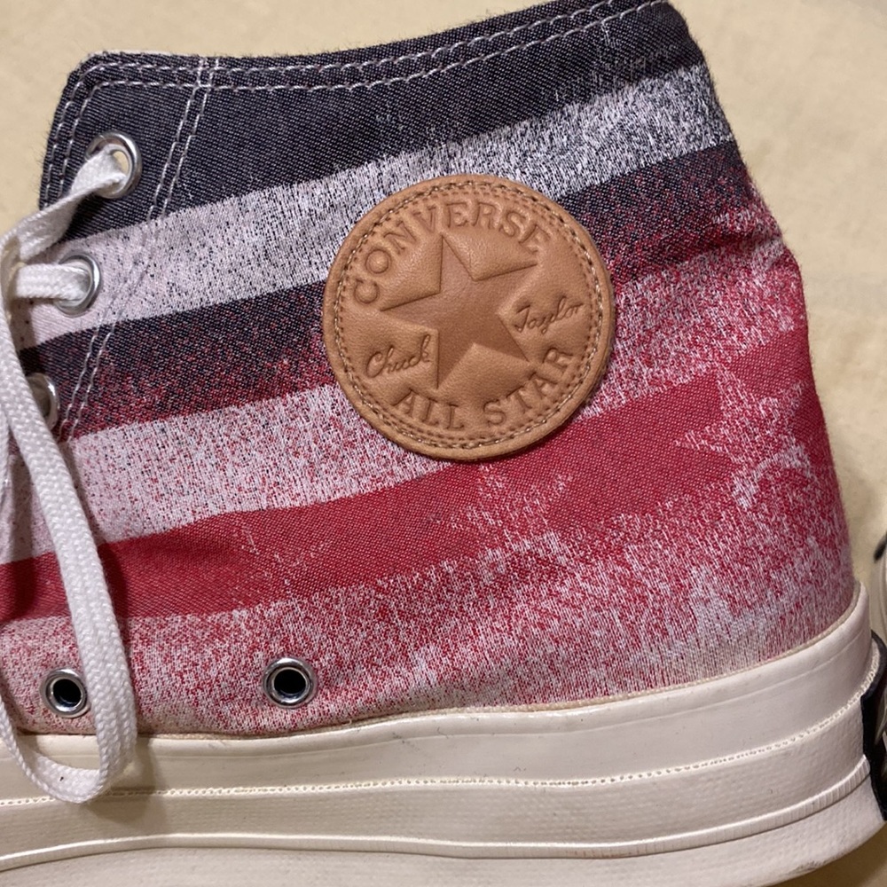 RARE Chuck Taylor 70 Converse sneakers American Flag Old Glory Unisex 10/12 - Picture 4 of 6
